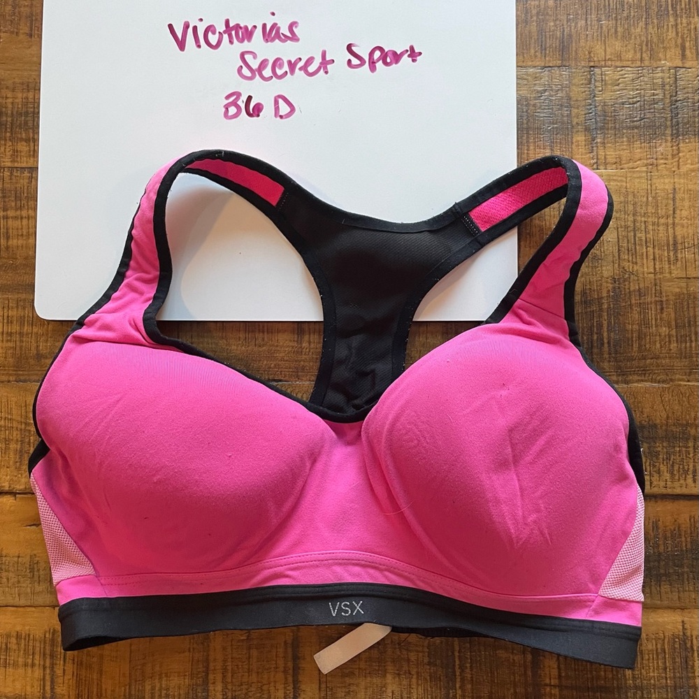 VSX 36D padded high impact sports bra